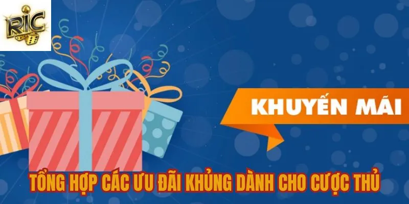 Tổng hợp các ưu đãi khủng dành cho cược thủ