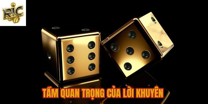 Tầm quan trọng của lời khuyên khi chơi tài xỉu Ricwin